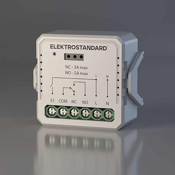 Wi-Fi реле Elektrostandard 76010/00 реле Умный дом с независимым контактом