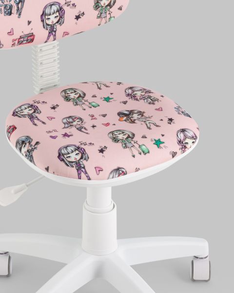 Компьютерное кресло Stool Group УМКА KP09-wh-HCC-Girls