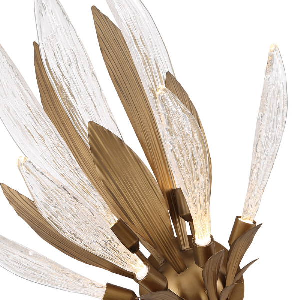 Настенное бра Delight Collection RP168416 W168416-7 bronze/clear