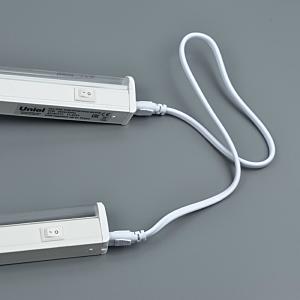 Провод для соединения светильников для растений ULI-P, 50 см Uniel UCX-PP2/L10-050 WHITE 1 POLYBAG
