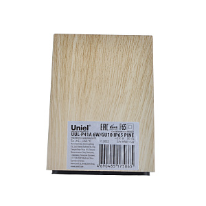 Уличный настенный светильник Uniel Настенные uul-a01s UUL-P41A 6W/GU10 IP65 PINE