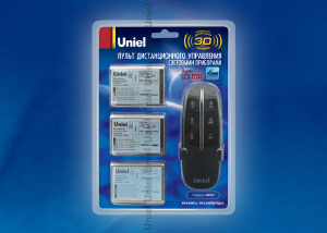 Пульт управления светом, три канала Uniel UCH-P004-G3-1000W-30M