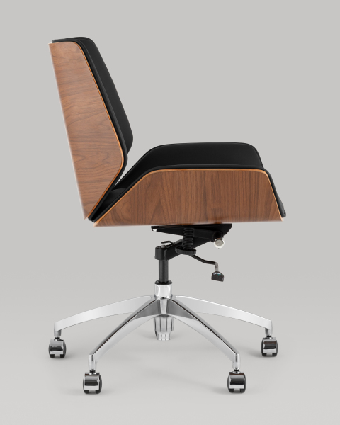 Кресло офисное Stool Group Crown A312-A 8383-29 walnut back