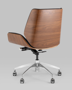Кресло офисное Stool Group Crown A312-A 8383-29 walnut back