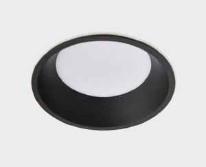 Встраиваемый светильник Italline kupol IT06-6012 black 4000K