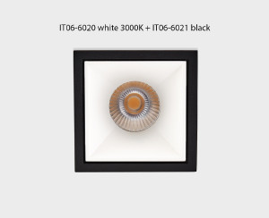 Встраиваемый светильник Italline IT06-6020 white 3000K + IT06-6021 white