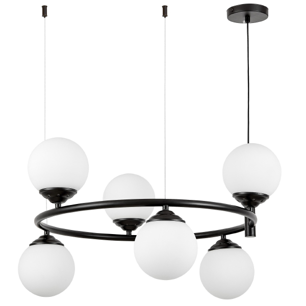 Подвесная люстра Lumina Deco Fino TP 2003-6-RD BK