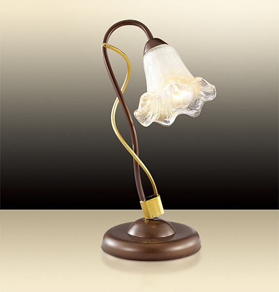 Настольная лампа с цветочками Balero 2622/1T Odeon Light