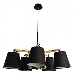 Подвесная люстра Arte Lamp PINOCCIO A5700LM-5BK